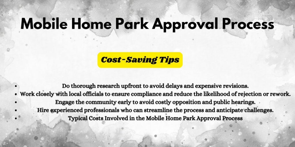 Mobile Home Park Approval Process