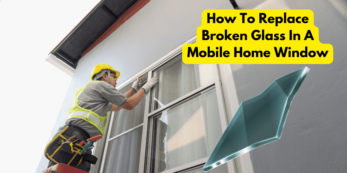 How To Replace Broken Glass In A Mobile Home Window